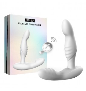 JEUSN - Wiggle-Motion Heating Vibrating Prostate Massager (Wireless Remote - Chargeable)